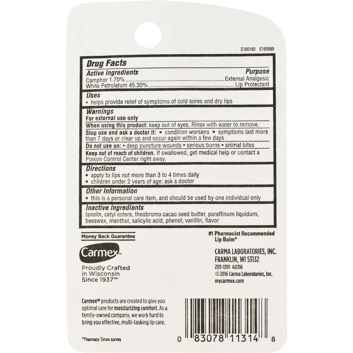 Flash Sale 😀 Carmex Classic Lip Balm Medicated ❤️ - Image 3