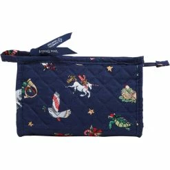 Outlet 🎁 Vera Bradley Snow Globe Motifs Mini Trapeze Cosmetic Case ⌛