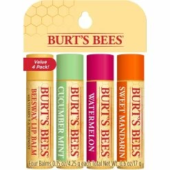 Hot Sale 🤩 Burt's Bees Lip Balm 4 Pk. ✔️