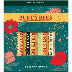 Promo 👏 Burt's Bees Beeswax Bounty Assorted Lip Balm 4 Pc. Gift Set 👏