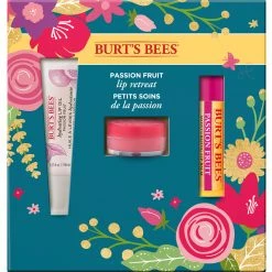 Cheapest 🛒 Burt's Bees Passionfruit Lip Retreat 3 Pc. Gift Set 💯