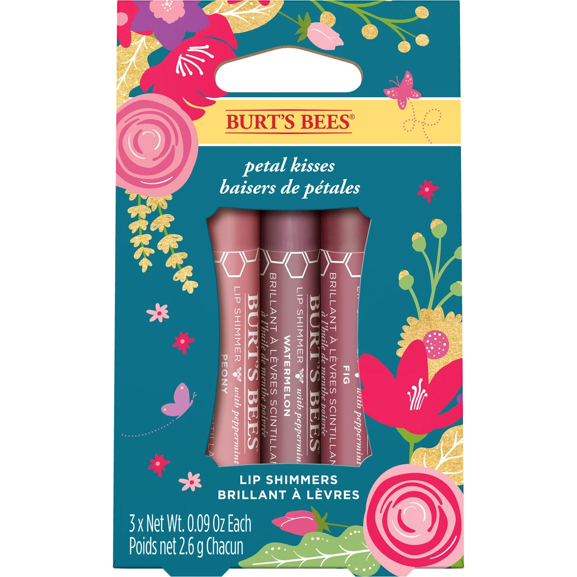 Best Pirce π Burt's Bees Petal Kisses 3 Pc. Gift Set π₯