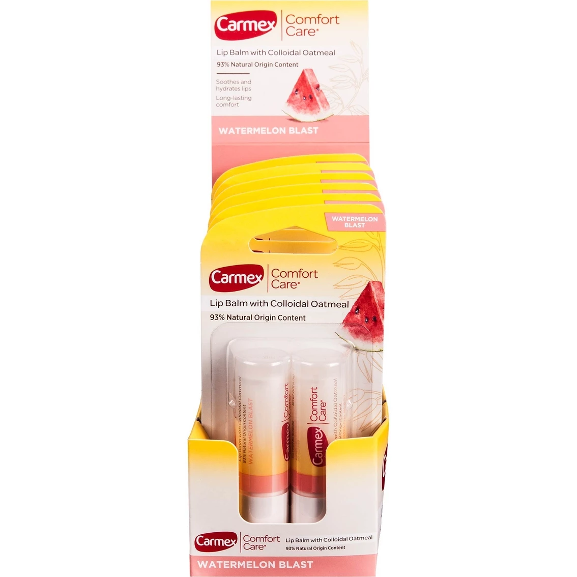 Outlet 😉 Carmex Comfort Care Watermelon Blast Lip Balm 2 Pk. 🔥
